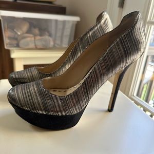 Enzo Angiolini Eatavana Platform Round Toe Heels size 8.5